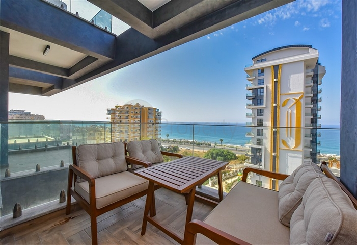 Квартира 2+1 на первой линии с видом на море 