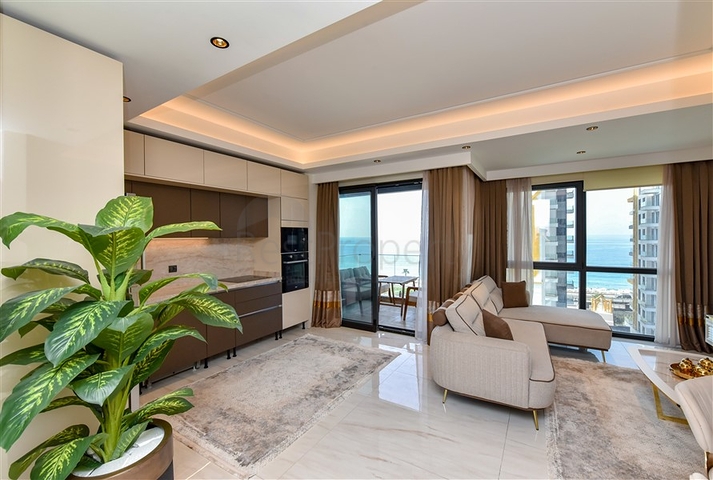 Квартира 2+1 на первой линии с видом на море 