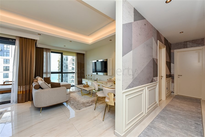 Квартира 2+1 на первой линии с видом на море 