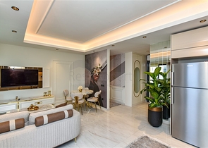 Квартира 2+1 на первой линии с видом на море 