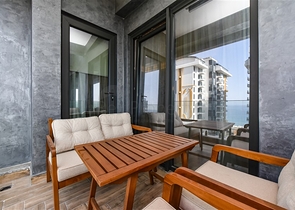 Квартира 2+1 на первой линии с видом на море 