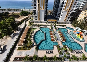 Квартира 2+1 на первой линии с видом на море 