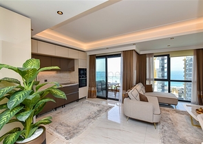 Квартира 2+1 на первой линии с видом на море 