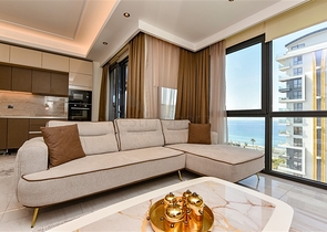 Квартира 2+1 на первой линии с видом на море 