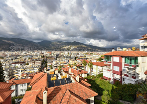 Квартира 3+1 с отдельной кухней у подножия Аланийской крепости