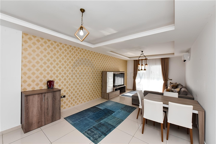 Меблированная квартира планировкой 1+1 в районе Махмутлар