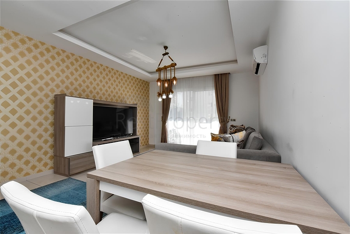 Меблированная квартира планировкой 1+1 в районе Махмутлар