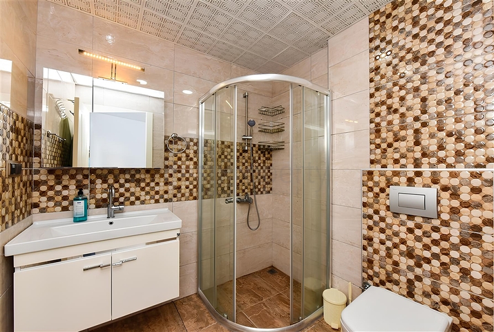 Меблированная квартира планировкой 1+1 в районе Махмутлар