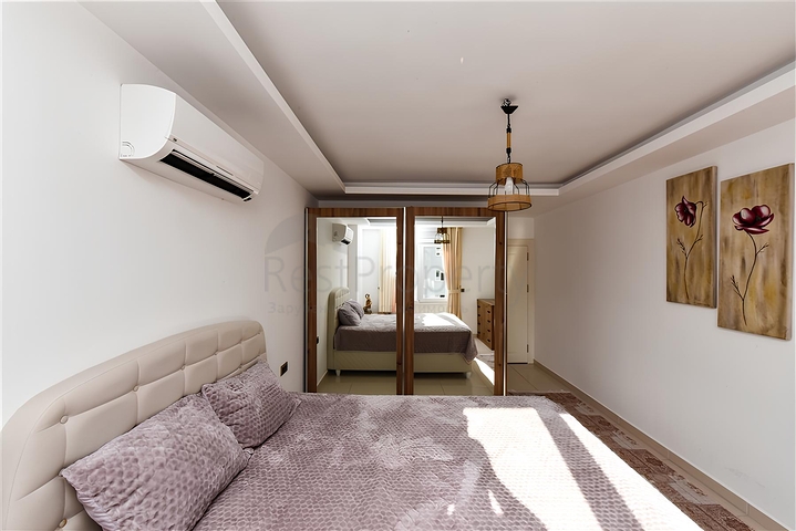 Меблированная квартира планировкой 1+1 в районе Махмутлар