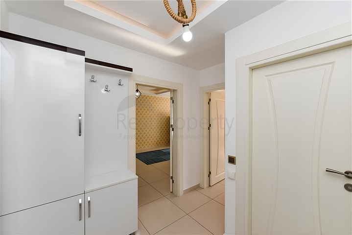 Меблированная квартира планировкой 1+1 в районе Махмутлар