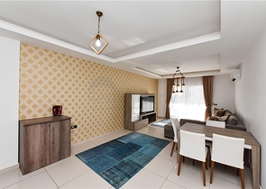 Меблированная квартира планировкой 1+1 в районе Махмутлар