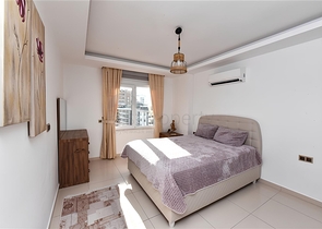 Меблированная квартира планировкой 1+1 в районе Махмутлар