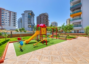 Меблированная квартира планировкой 1+1 в районе Махмутлар