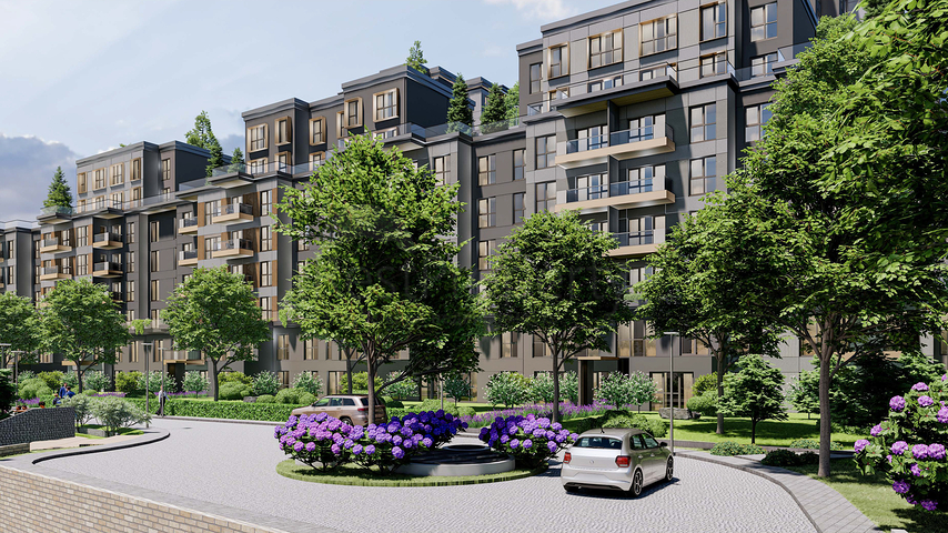 Масштабный жилой комплекс в центре района Пендик