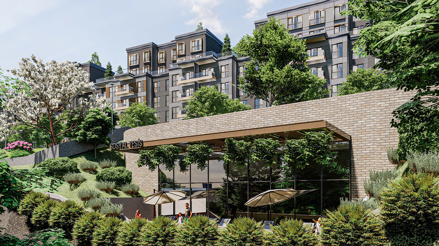 Масштабный жилой комплекс в центре района Пендик