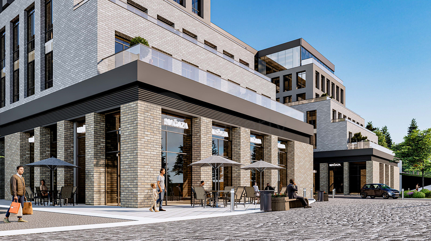 Масштабный жилой комплекс в центре района Пендик