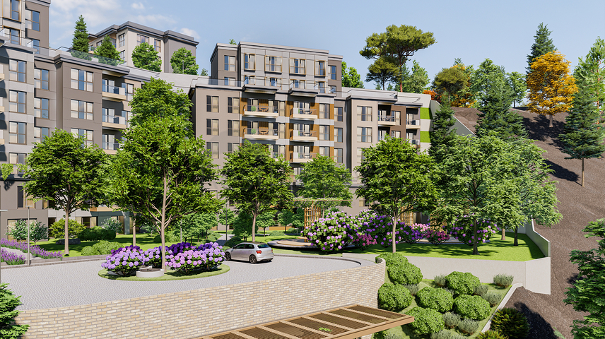 Масштабный жилой комплекс в центре района Пендик