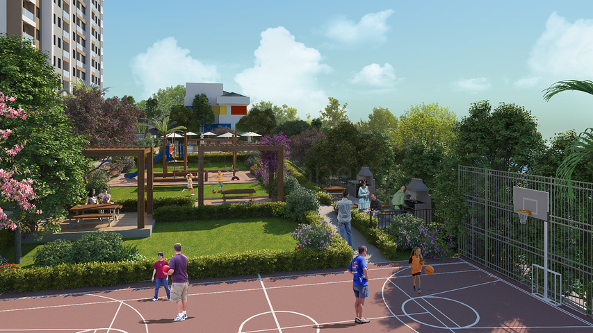 Проект семейной концепции в центре зелёной зоны