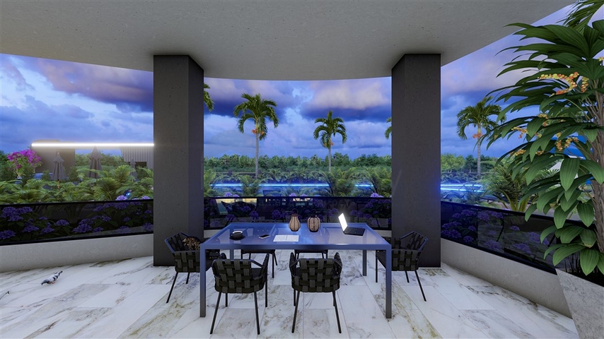 Квартиры в строящемся комплексе в районе Томюк