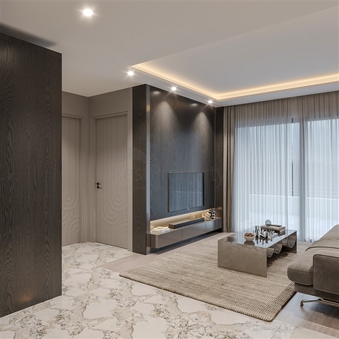 Квартиры в строящемся комплексе в районе Томюк