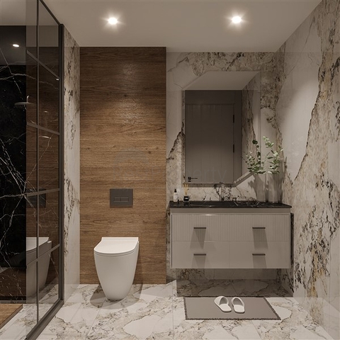 Квартиры в строящемся комплексе в районе Томюк