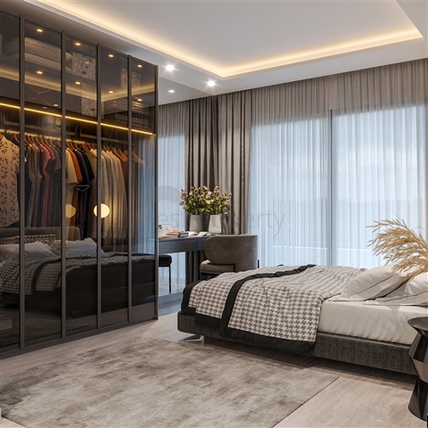 Квартиры в строящемся комплексе в районе Томюк