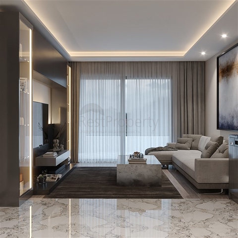 Квартиры в строящемся комплексе в районе Томюк