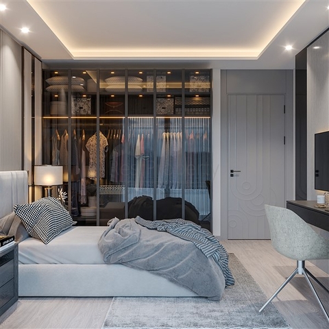 Квартиры в строящемся комплексе в районе Томюк