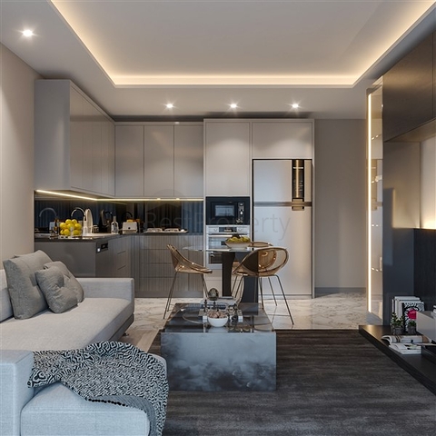 Квартиры в строящемся комплексе в районе Томюк