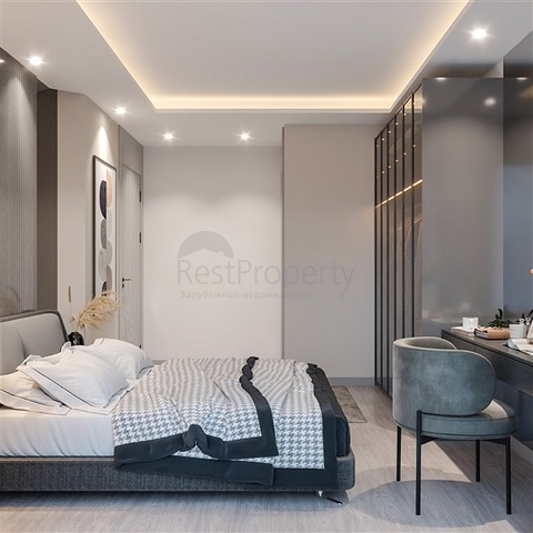 Квартиры в строящемся комплексе в районе Томюк