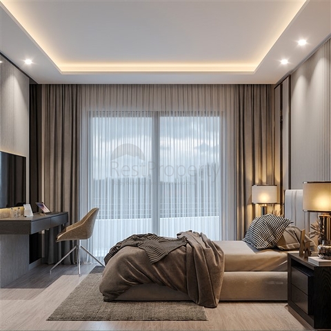 Квартиры в строящемся комплексе в районе Томюк