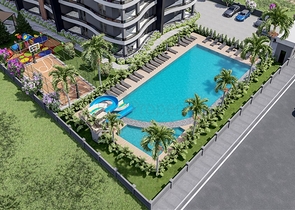 Квартиры в строящемся комплексе в районе Томюк