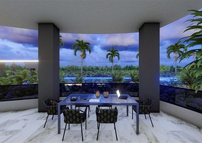 Квартиры в строящемся комплексе в районе Томюк