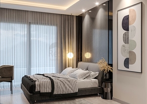 Квартиры в строящемся комплексе в районе Томюк