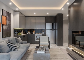 Квартиры в строящемся комплексе в районе Томюк