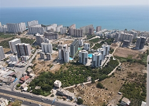 Квартиры в строящемся комплексе в районе Томюк