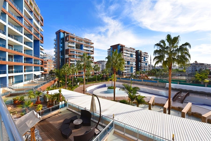 Квартира-студия 0+1 в спальном районе Алании