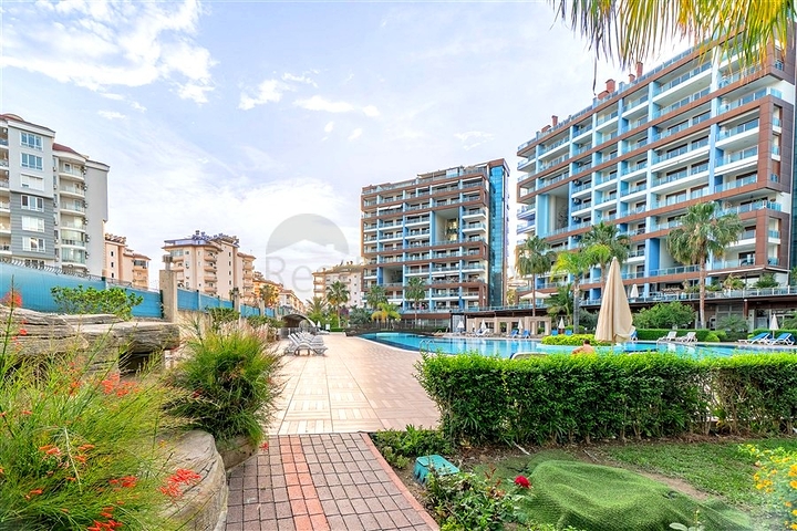 Квартира-студия 0+1 в спальном районе Алании