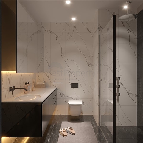 Квартиры в строящемся комплексе с богатой инфраструктурой в районе Эрдемли