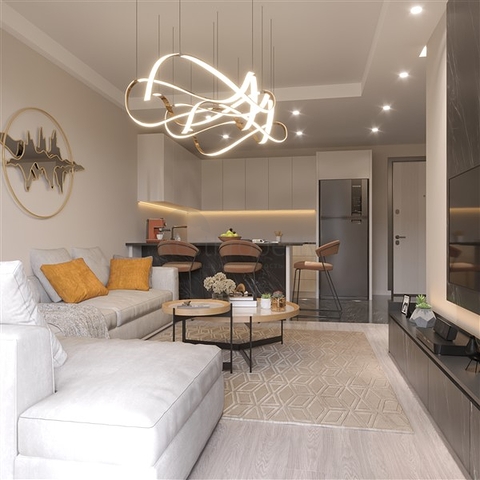 Квартиры в строящемся комплексе с богатой инфраструктурой в районе Эрдемли