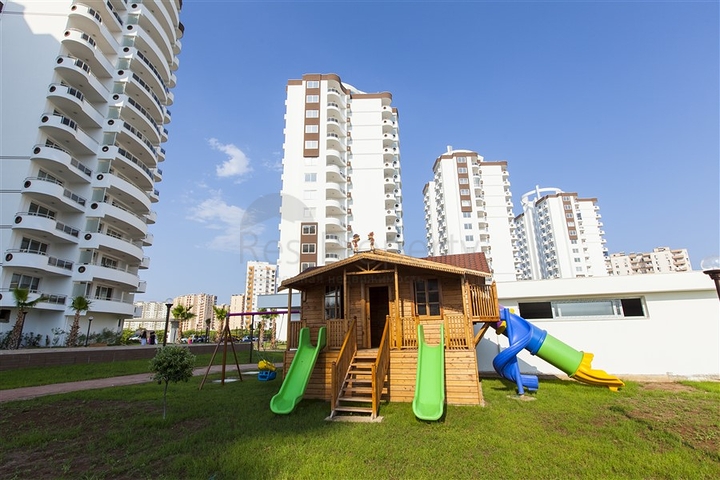 Просторные квартиры в готовом комплексе в 200 метрах от моря в районе Эрдемли