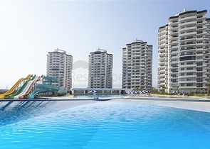 Просторные квартиры в готовом комплексе в 200 метрах от моря в районе Эрдемли