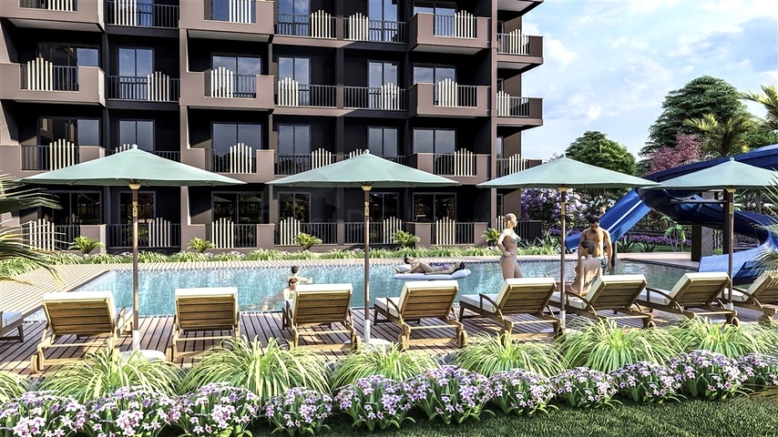 Проект на этапе строительства в районе Чешмели   