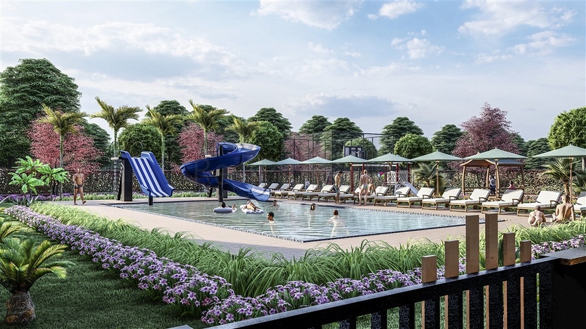 Проект на этапе строительства в районе Чешмели   