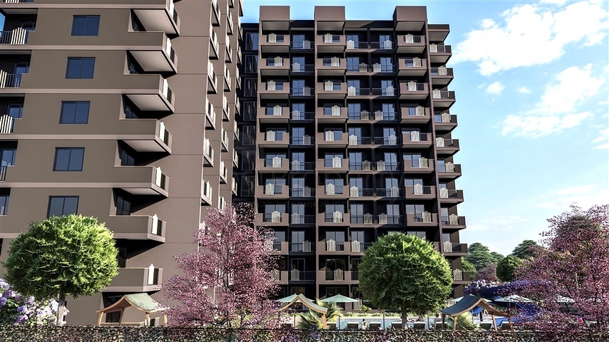 Проект на этапе строительства в районе Чешмели   