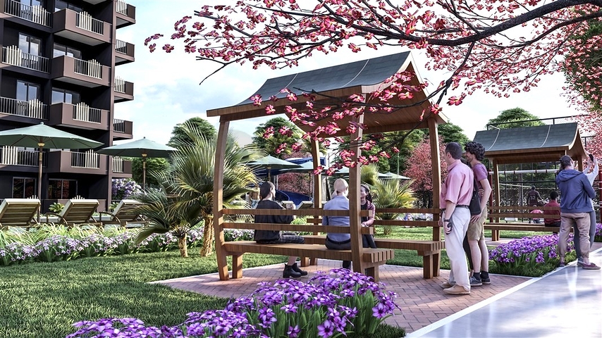 Проект на этапе строительства в районе Чешмели   