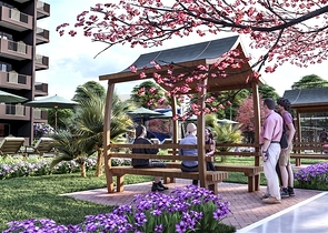 Проект на этапе строительства в районе Чешмели   