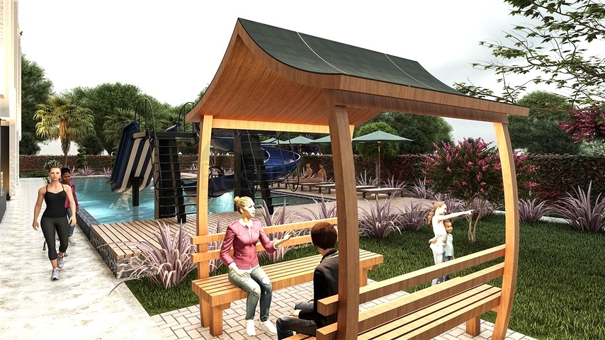 Инвестиционный проект на этапе строительства в районе Коджахасанлы