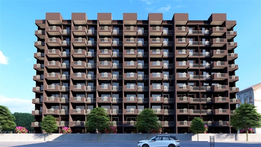 Квартиры в строящемся комплексе в микрорайоне Чешмели