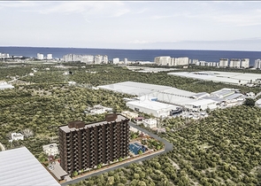 Квартиры в строящемся комплексе в микрорайоне Чешмели